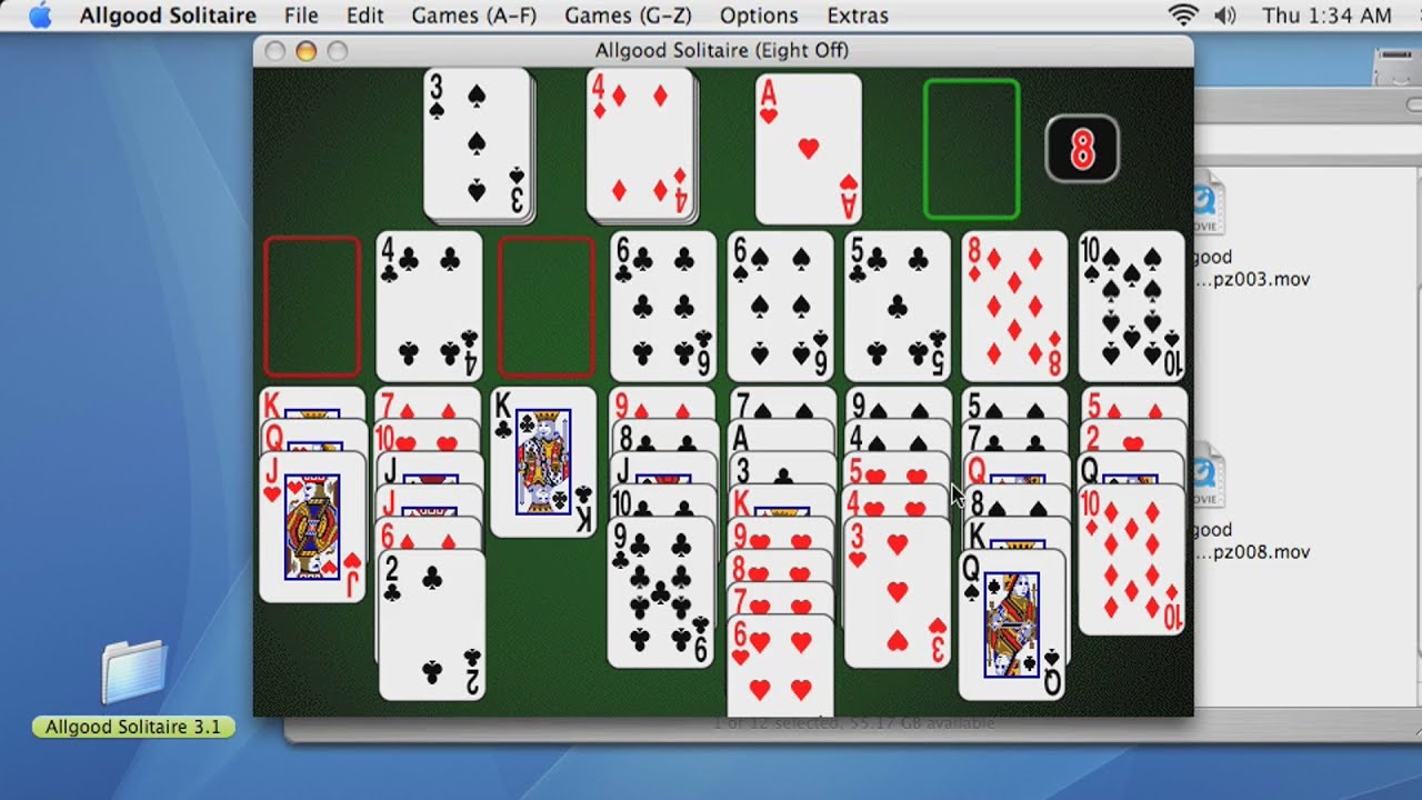 Eight off solitaire for mac